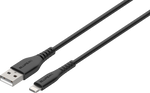 Blupeak 1.2m Apple MFi Certified Lightning to USB Cable - Black - BluPeak
