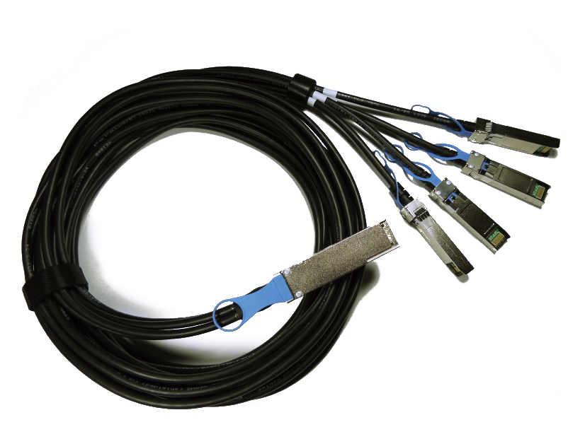 Blupeak 50cm DAC QSFP+ 40G Passive Cable (HP/Aruba Compatible)