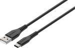 Blupeak USB-C to USB-A Charge/Sync Cable - Black - BluPeak