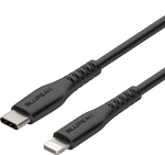 Blupeak 1.2m Apple MFi Certified USB-C to Lightning Cable - Black - BluPeak