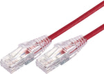 Blupeak Ultra Thin CAT 6A UTP LAN Cable - Red - BluPeak