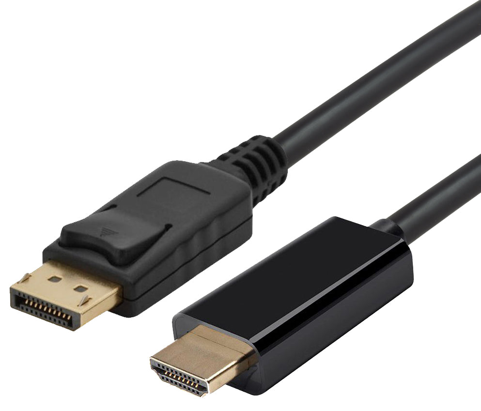 Blupeak DisplayPort Male to HDMI Male Cable
