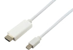 Blupeak 2m Mini DisplayPort Male to HDMI Male Cable - BluPeak