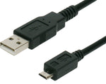 Blupeak USB 2.0 Cable USB-A Male to Micro USB Male