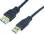 Blupeak USB 3.0 SuperSpeed Cable USB-A Male to USB-A Female - BluPeak