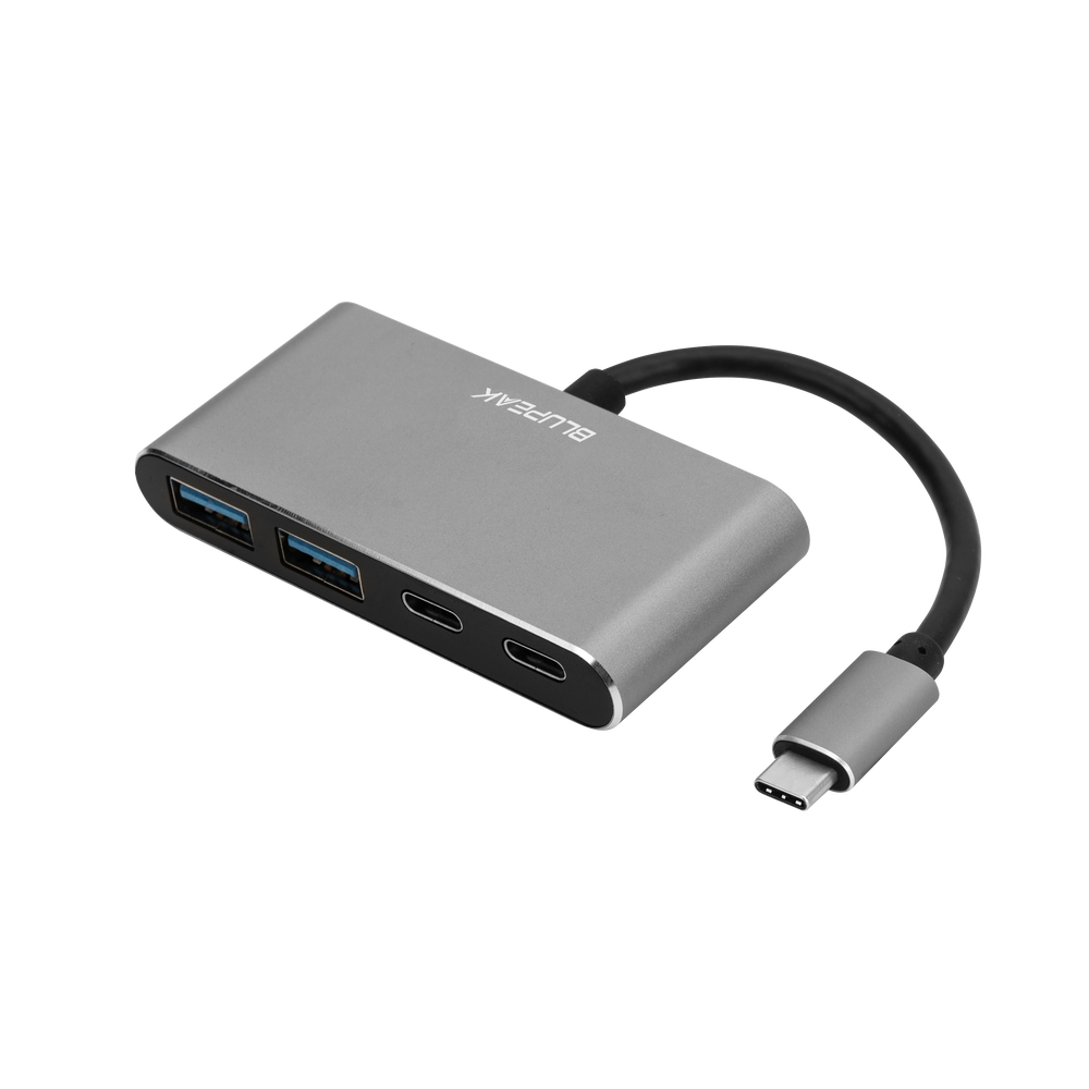Blupeak USB-C to 2 x USB-A & 2 x USB-C Hub