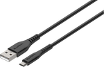 Blupeak 1.2m Micro USB Charge & Sync Cable - Black