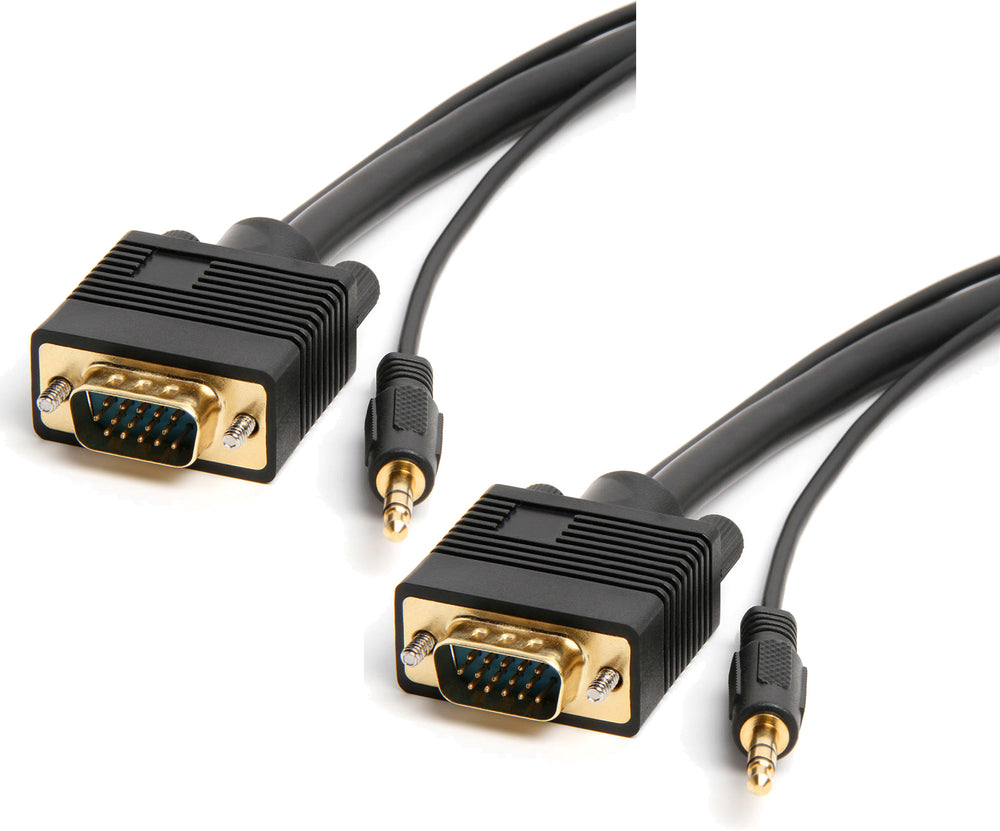 Blupeak VGA & 3.5mm Audio Cable Male to Male